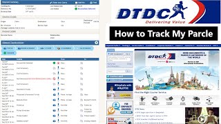 ???? ???????? ????? ???? ▬ How to track dtdc courier ▬ Courier Tracking ▬ DTDC courier tracking