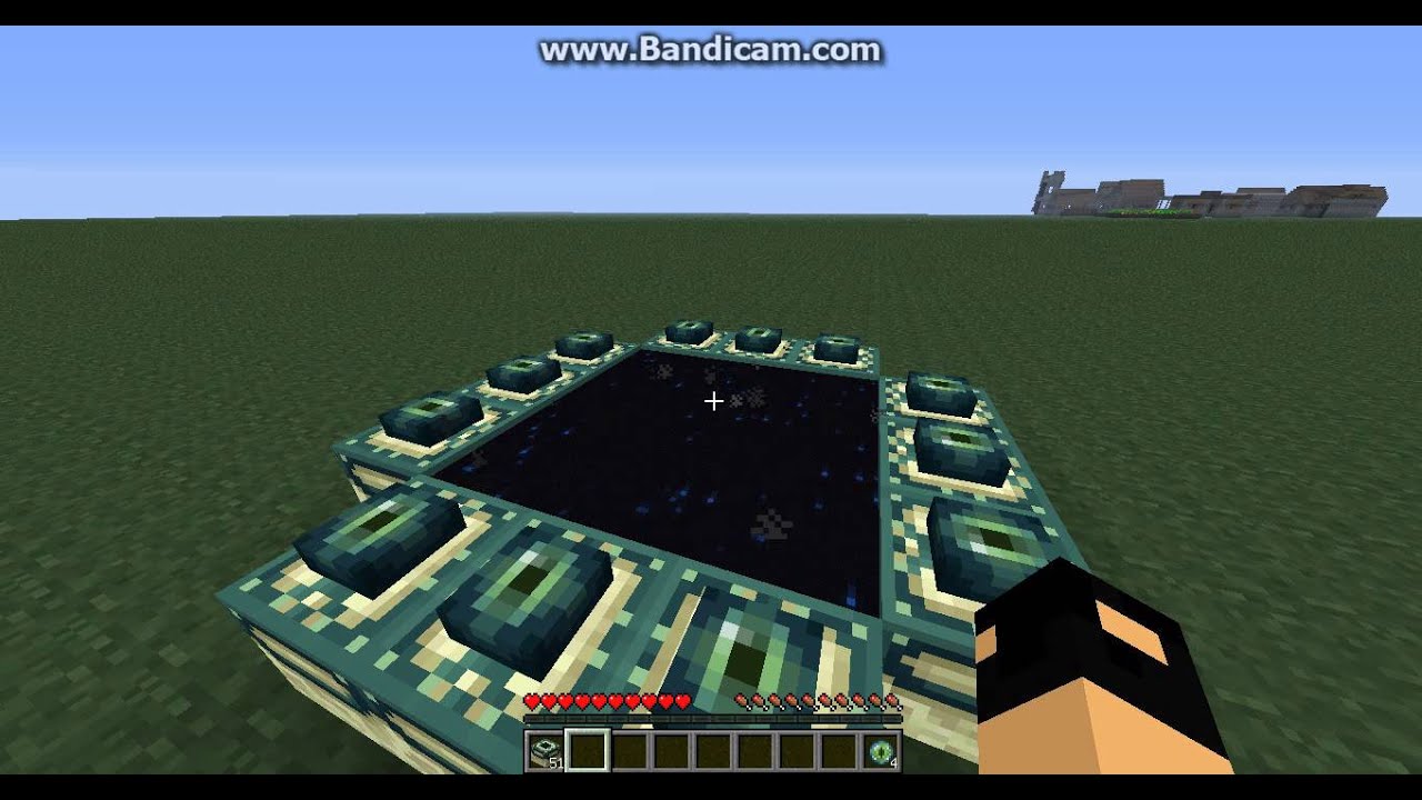 деревня в эдермире в майнкрафте. 5. врата в эндер мир. портал в мир дракона в майнкрафте. портал в эндер мир.