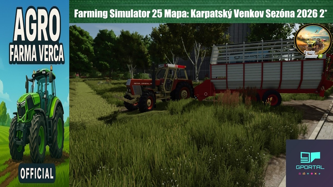 Farming Simulator 25 Mapa: Karpatský Venkov Sezóna 2026  2*