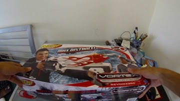 Nerf Vortex Revonix360 Unboxing, Firing Test, Initial Thoughts & Stock Attachments
