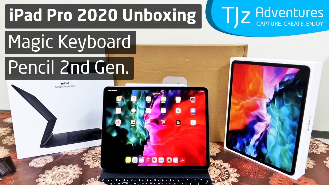 iPadPro(第2世代)+MagicKeyboard+applepencil iPad Pro 2020 Unboxing | Magic Keyboard + Apple Pencil 2nd