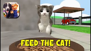 Virtual Pet Dog Puppy Simulator- Animal Life Games #5 | Feed the Cat! screenshot 1