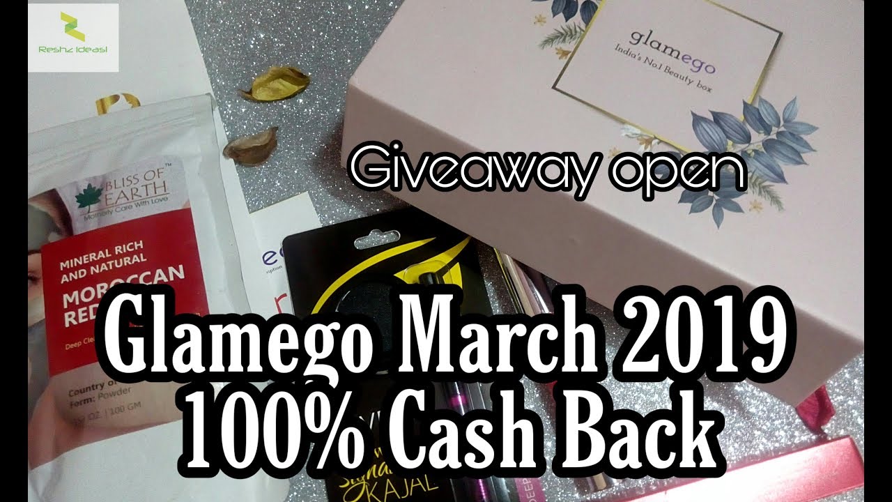 Glamego March 2019 Anniversary Edition Box| unboxing & review