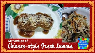 Chinese-style Fresh Lumpia | Fresh Lumpia | Chinese Lumpiang sariwa | Au-some Martins