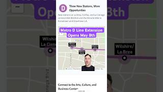 LA Metro D Line Extension Opens May 9th, 2026
