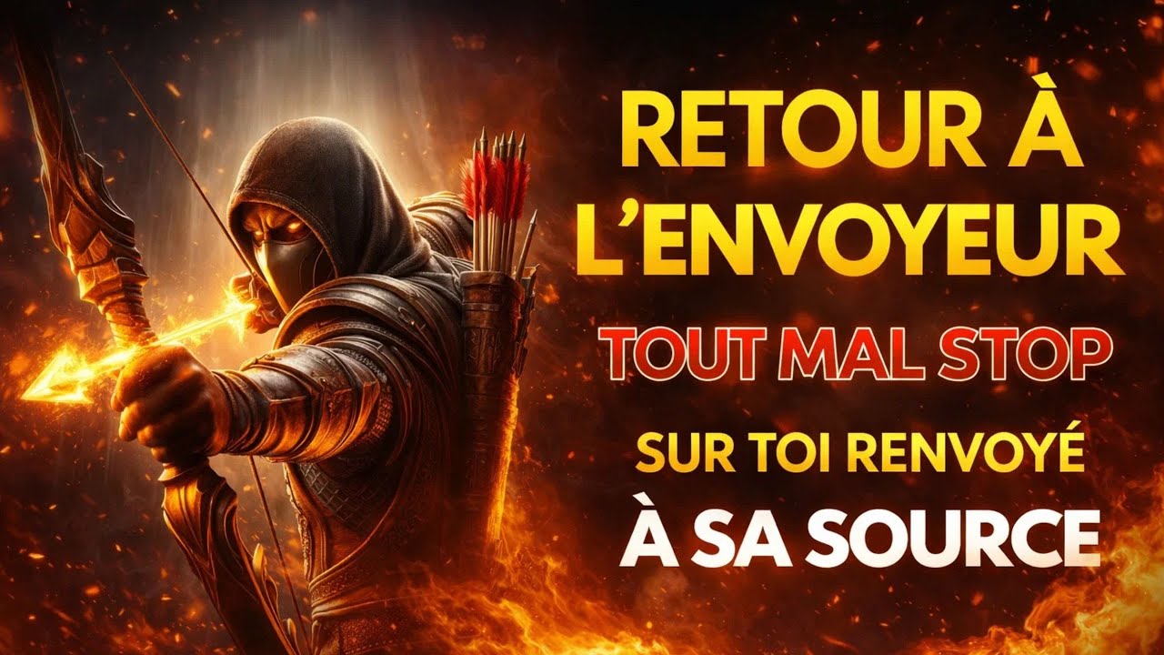 🔄 RETOUR À L’ENVOYEUR  : TOUT MAL RENVOYÉ À SA SOURCE 🏹🔁 |  PSAUME 109