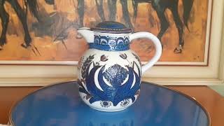 Vintage Royal Copenhagen Tenera Pitcher/Jug Berte Jensen from Alumina