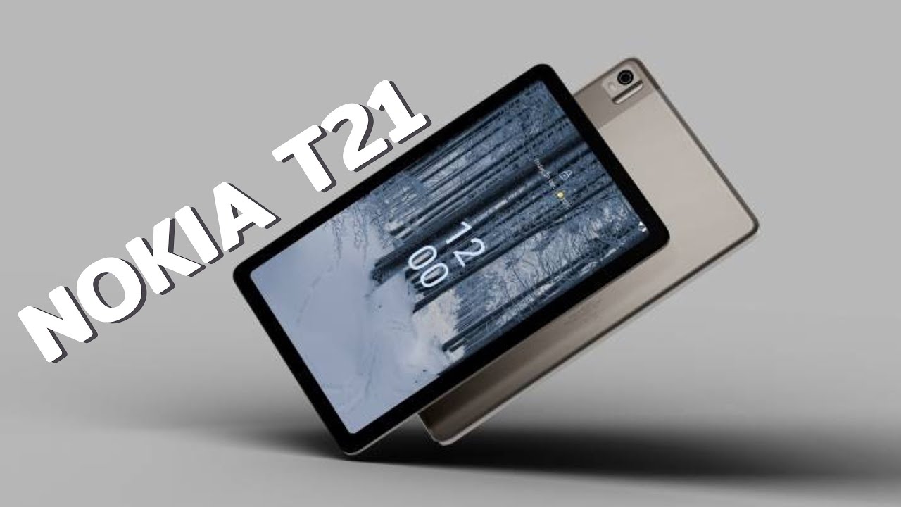 Nokia T21 แท็บเล็ตรุ่นต่อยอด จอ LCD 10.4 นิ้ว FHD+ Android 12  รับประกันการอัปเดต 2 version กล้อง 8MP - YouTube