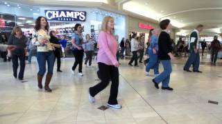 Flashmob Timber Line Dance, Oakdale Mall, Johnson City, NY 3-19-16