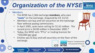 Session 08: Objective 4 - The Stock Markets (2023)