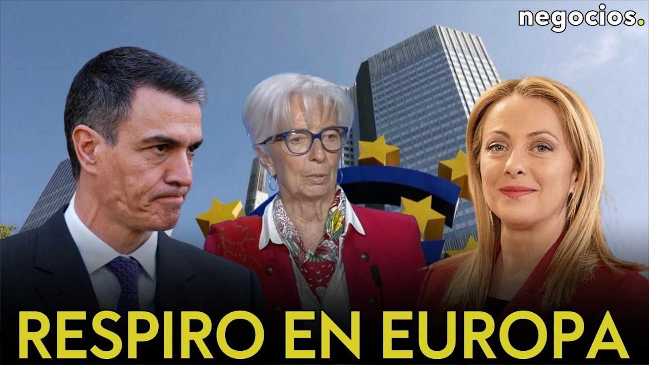 EL BALÓN DE OXÍGENO DE LAGARDE: España e Italia evitan otro frenazo en la eurozona y ganan tiempo
