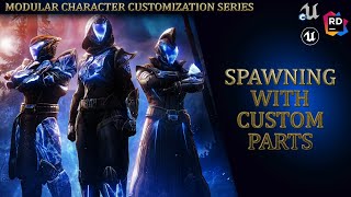 Lyra Modular Character Series -  Spawning With Your Saved Parts #unrealengine #tutorial #indiedev