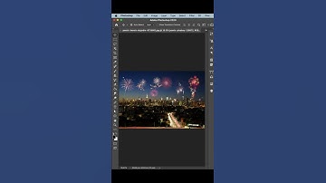 How to add fireworks in photoshop #shorts #photoediting