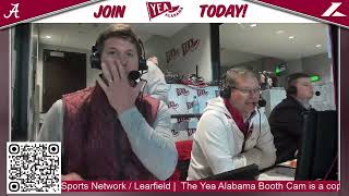 Final Play of 2024 Iron Bowl on Alabama Radio Booth Cam