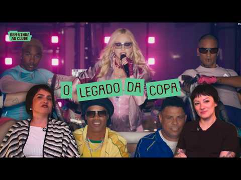 A Copa acabou, a Argentina perdeu e Madonna trouxe os Ronaldos