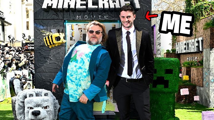 BYŁEM NA PREMIERZE FILMU MINECRAFT!