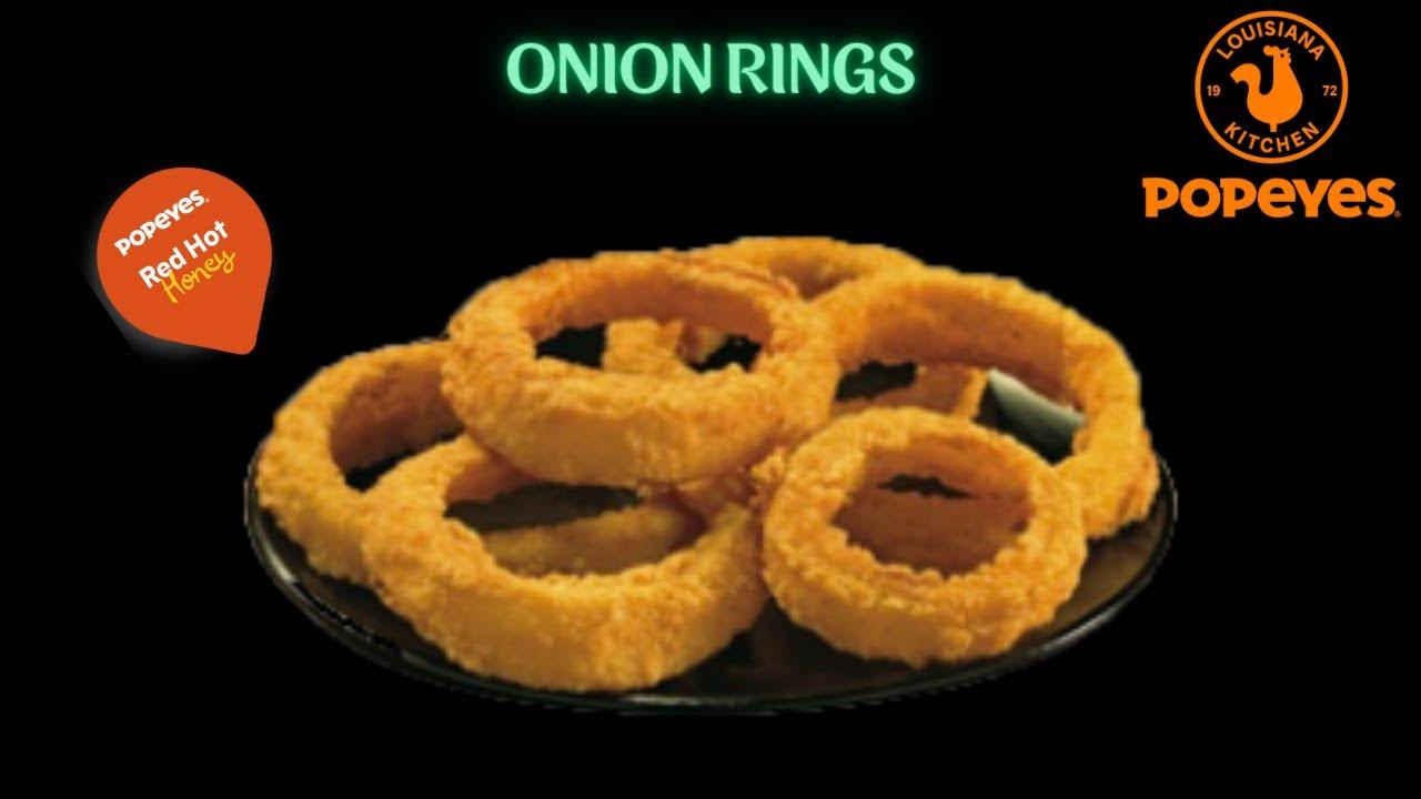 Onion Rings, Popeyes France (2023) YouTube