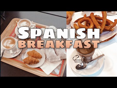 Typical Spanish Breakfast