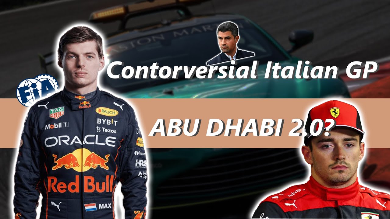 Worst Italian GP ever - Race finished behind Safety Car