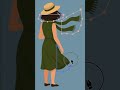 Girl in the Wind — Animated from a Still Image
