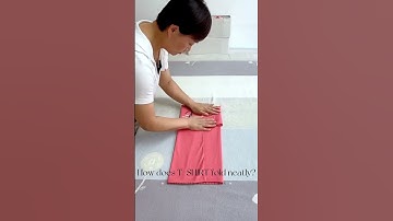 Thumbnail of The Ultimate Hack: Fold Your T-Shirts in 2 Seconds Flat! 😱👕✨