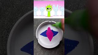Incredibox Sprunki Color Mixing (part 63) #colormixing #art #satisfying #funny #sprunki #drawing