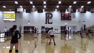 20140927 Omaha Burke Volleyball vs Millard West Set 2
