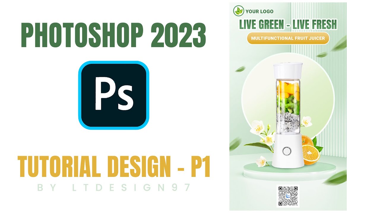 E-commerce Product Posters Design - Tutorial in Photoshop 2023 | Step ...