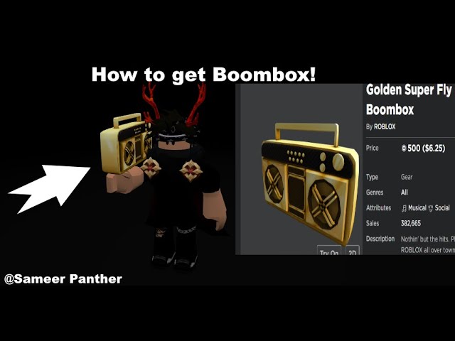 Did Roblox remove Boombox? - Quora