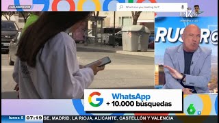 La reacción de Alfonso Arús y Angie Cárdenas cuando Hans Arús celebra el WhatsApp \