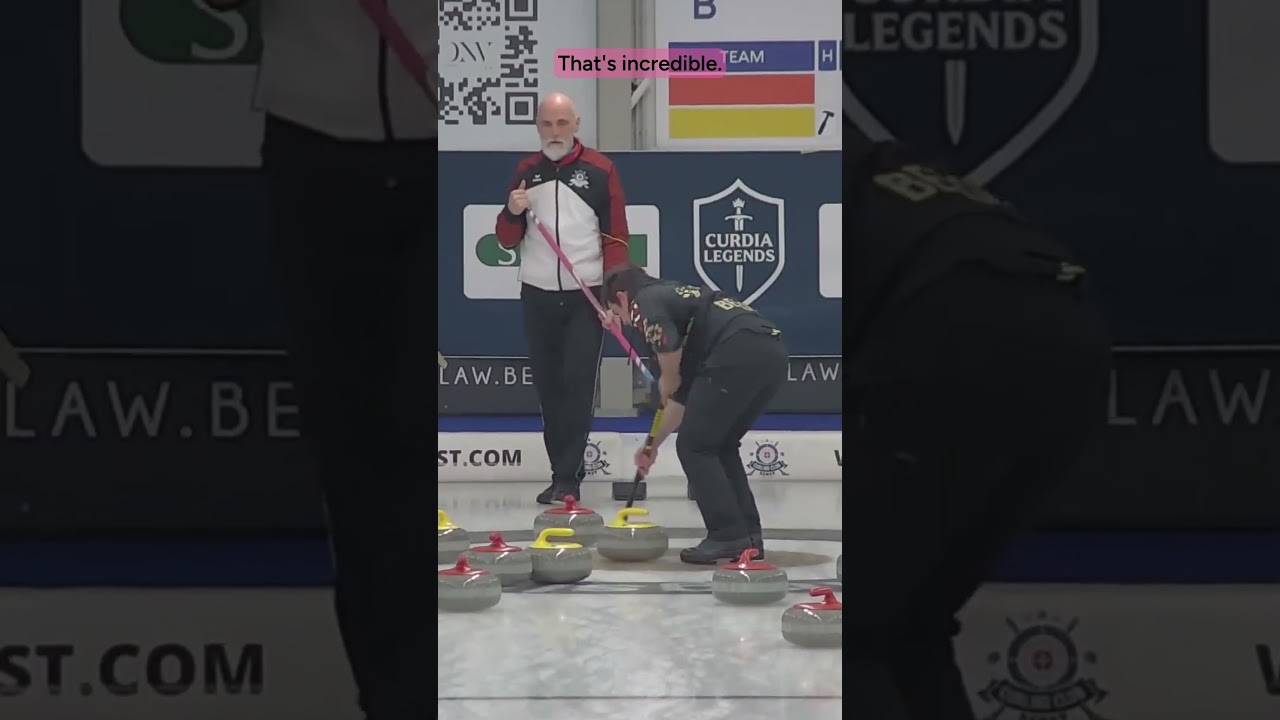 Tight gap. Perfect weight. Three points. | Curdia Legends II 🥌