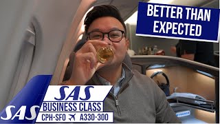 Flight Review | SAS Business Class | Copenhagen - San Fransisco | A330-300 |