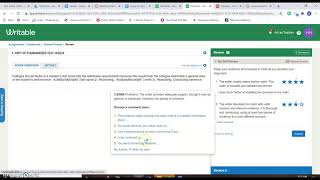 How to use writable as a student