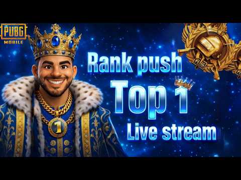 PUBG MOBILE / RANK PUSH TOP 1