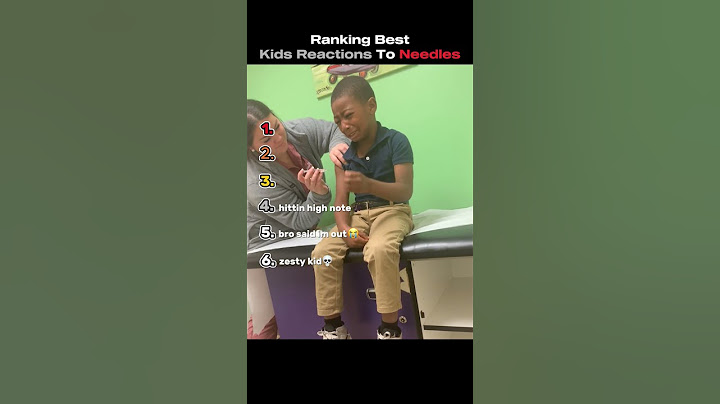 Ranking The Best Kid's Reactions To Needle