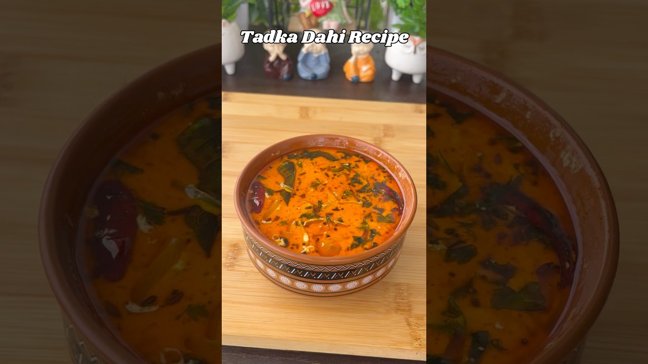 Tadka Dahi Recipe 