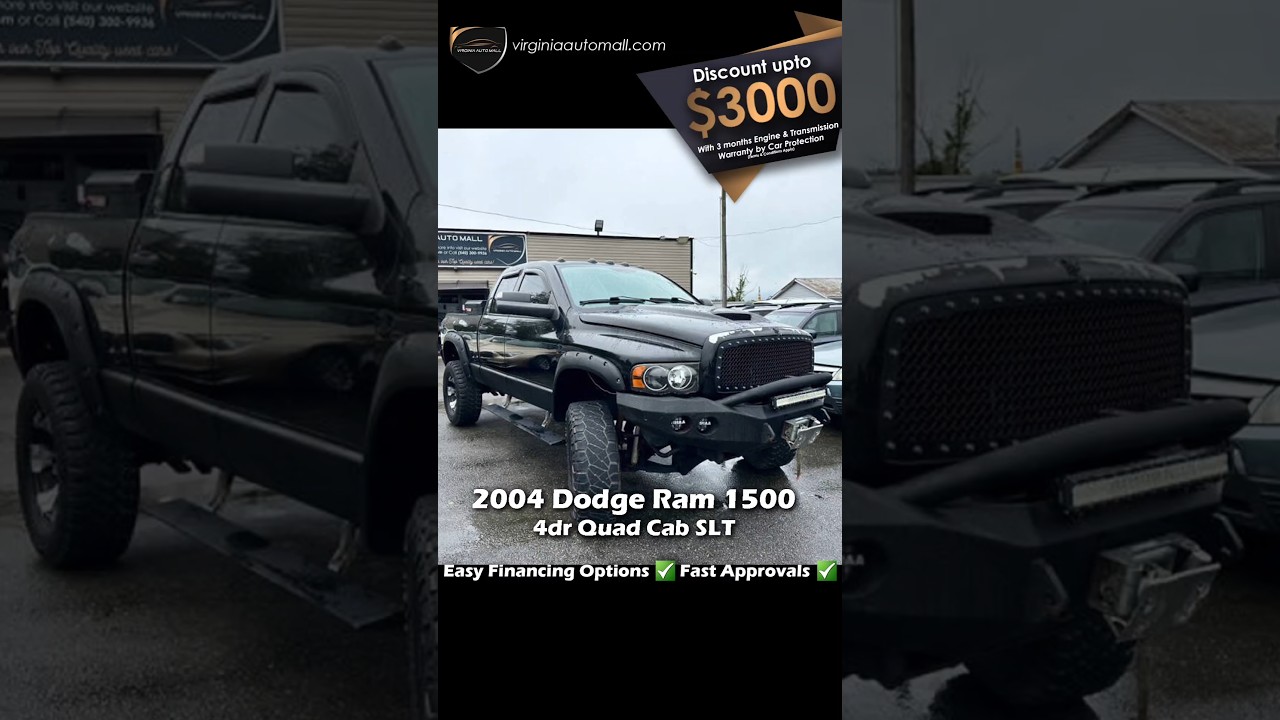 For Sale 2004 Dodge Ram 1500 SLT 🛻