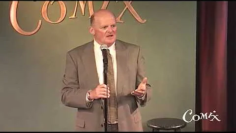 Frank O'Keefe doing stand-up