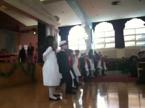 Children Greet Ecumenical Patriarch Bartholomew