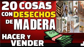 20 COSAS CON DESECHOS DE MADERA PARA GENERAR INGRESOS by IMAGINA NEGOCIO 5,443 views 2 months ago 6 minutes, 8 seconds