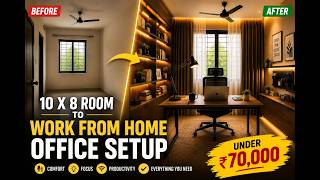 Work From Home Office Setup | Home Office | #homeoffice #workfromhome #officeinterior