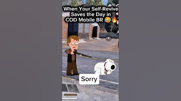 When Your Self-Revive Saves the Day in COD Mobile BR 😂🔥