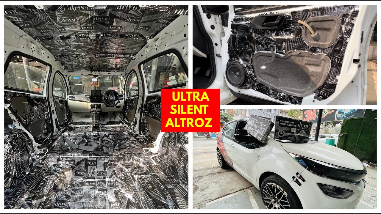 Tata Altroz 2021: MOST SILENT CABIN 🙉 | Altroz Damping | Altroz Modified 2021| Altroz New Model 2021