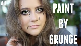 Grunge by numbers makeup tutorial | #SeventeenSquad | AD | EmmasRectangle
