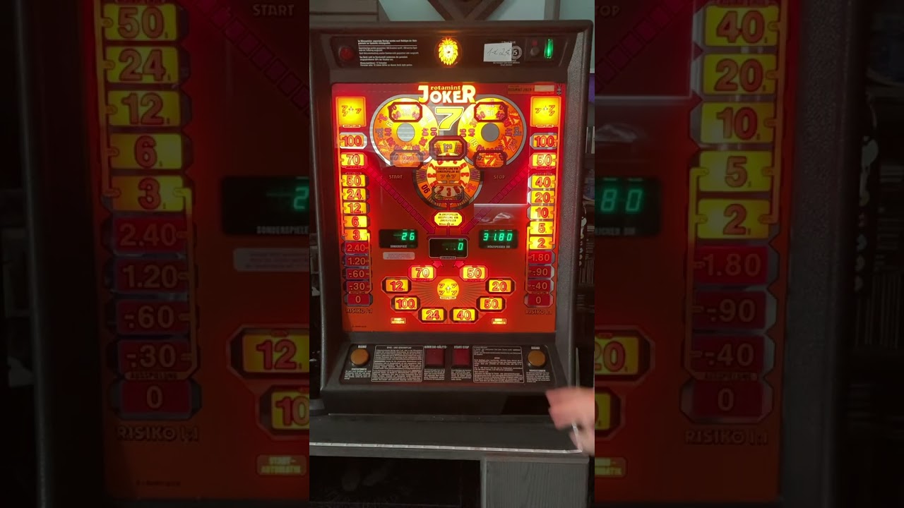 Spielautomat Klassiker JOKER 7 NSM LÖWEN 