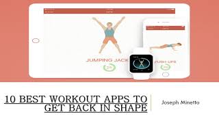10 Best Workout Apps To Get Back In Shape | Joseph Minetto screenshot 5