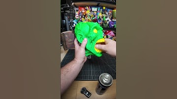 3D Printed Zombie Head Lamp
