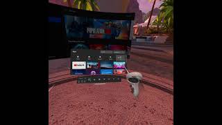 Glycon in the hidden Oculus Quest menu
