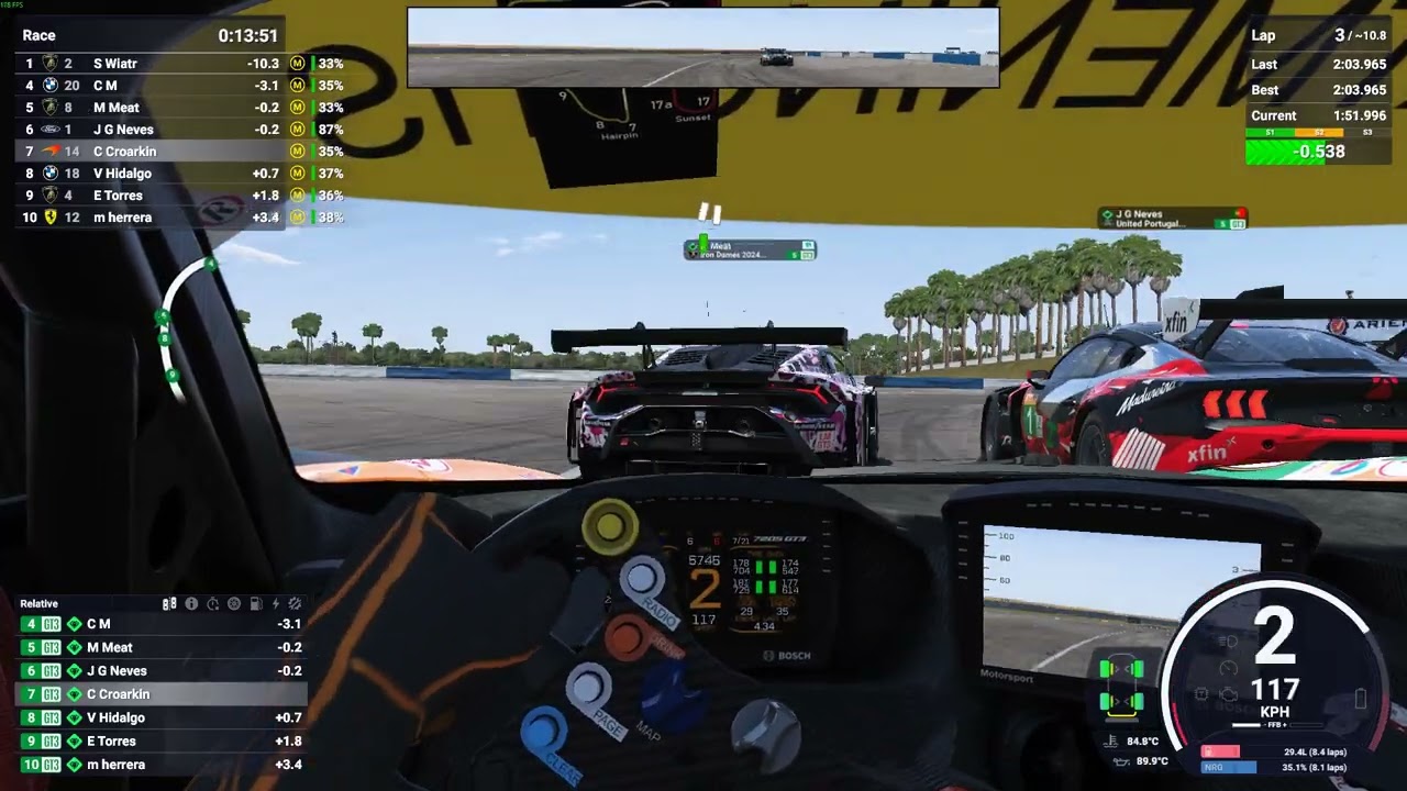 Le Mans Ultimate GT3 Sebring