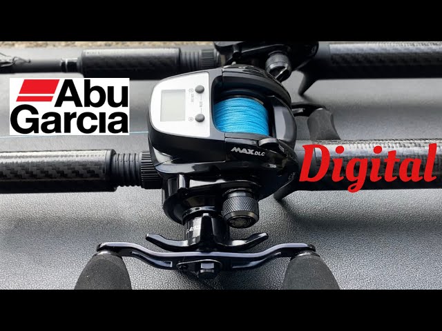 New Abu Garcia Max DLC Digital Line counter. (Side by Side